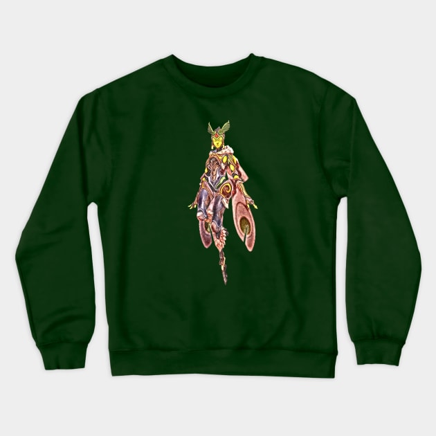 Overwatch Echo Moth Skin Crewneck Sweatshirt by Green_Shirts